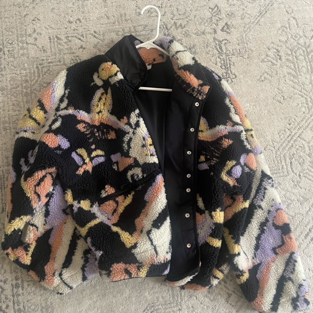 Free People Hit the Slopes Printed Fleece